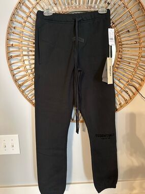 Fear of God Black Sweatpants Joggers